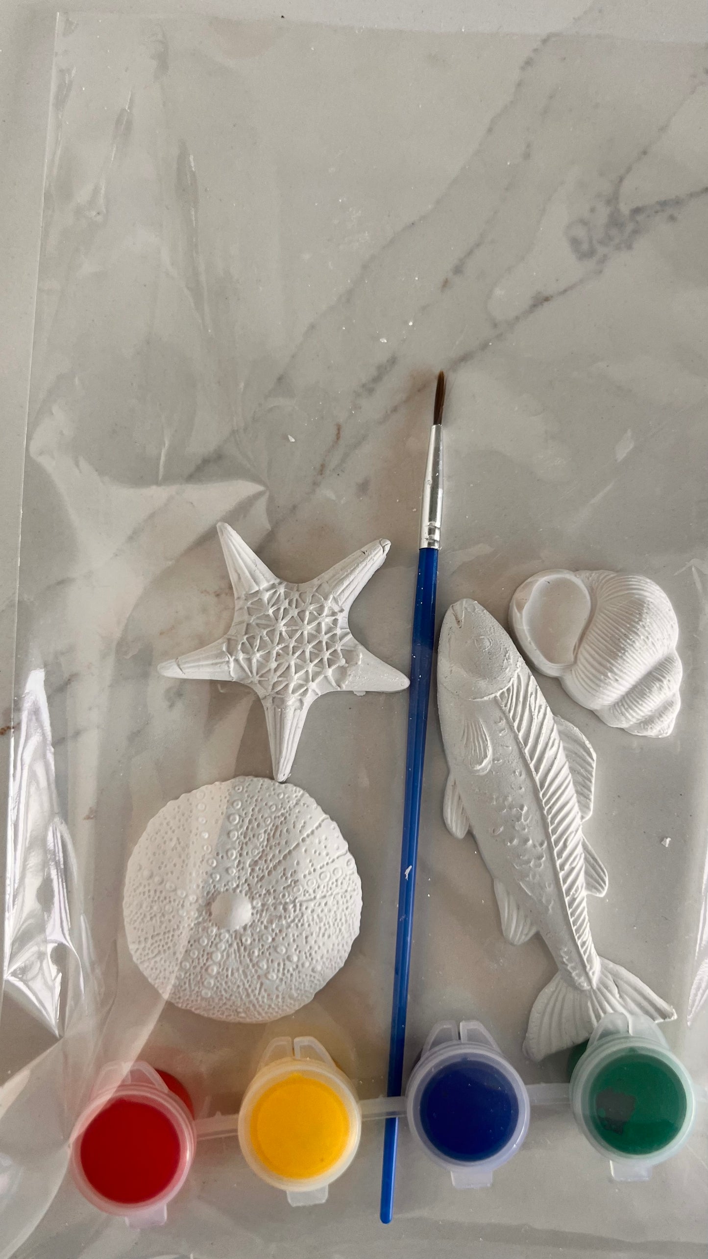 Kit de pintura em gesso